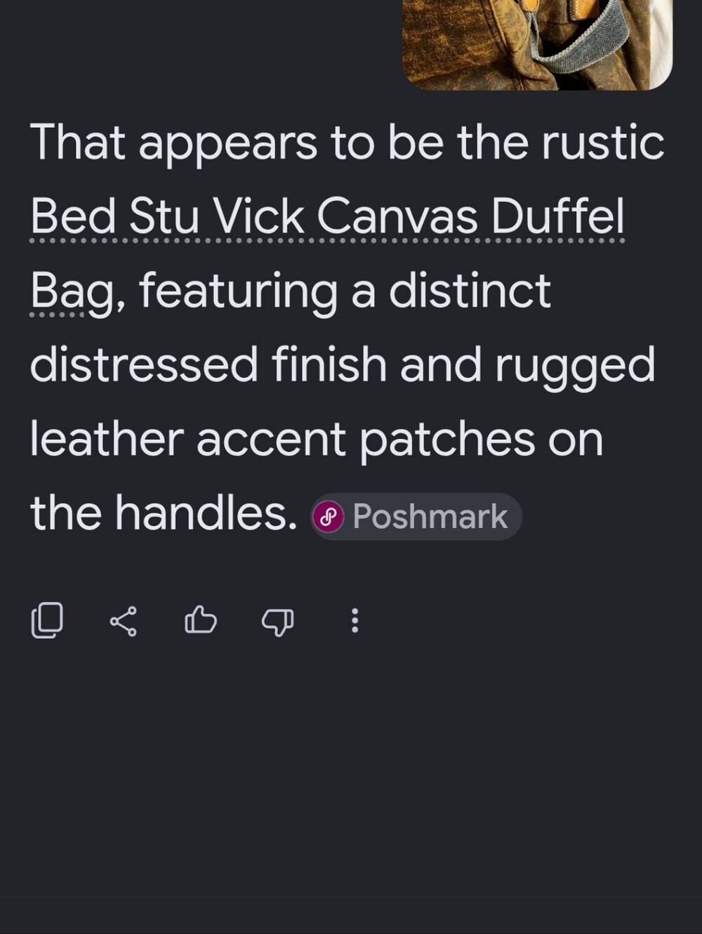 Bed Stu Duffle Bag - Picture 6 of 6